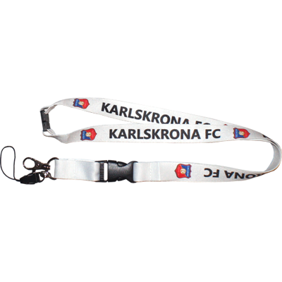 Logo Nyckelband "Karlskrona FC"